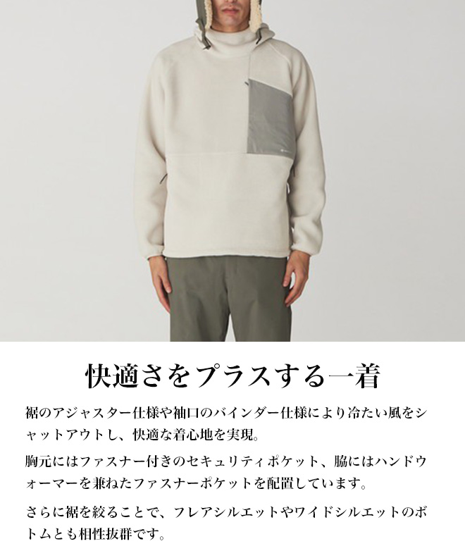 snow peak（スノーピーク） Double Face Fleece Hoodie フリース