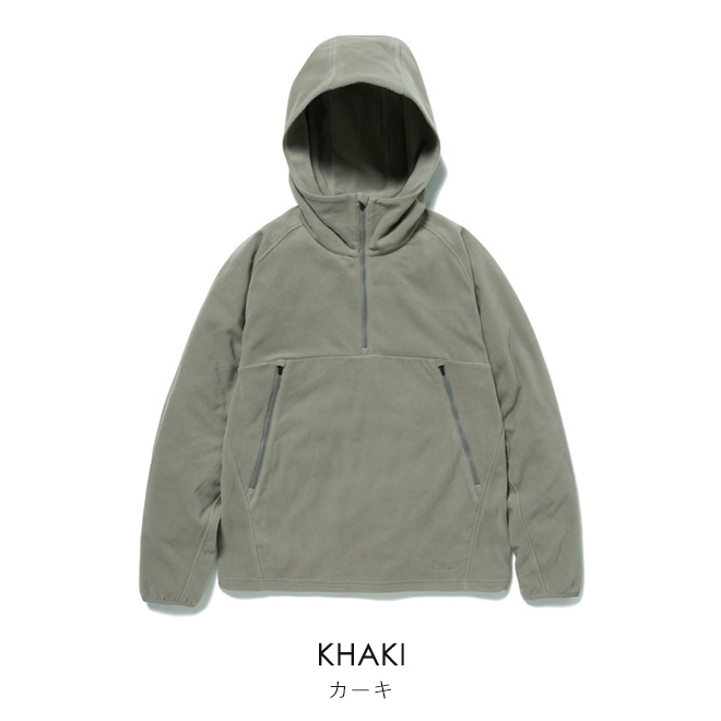 snow peak（スノーピーク） Micro Fleece Half zip Hoodie マイクロ