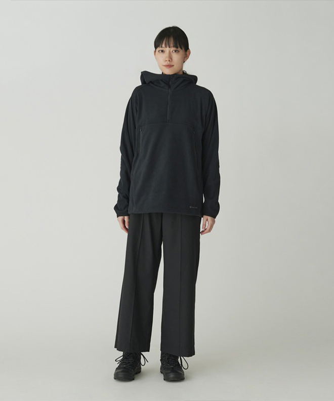 snow peak（スノーピーク） Micro Fleece Half zip Hoodie マイクロ