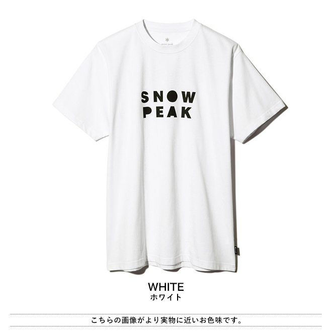 snowpeak スノーピーク T-Shirt CAMPER 半袖 Tシャツ ソフト ロゴ ショート スリーブ 吸水速乾 インナー トップス メンズ レディース アウトドア 春 夏 | snow peak | 02