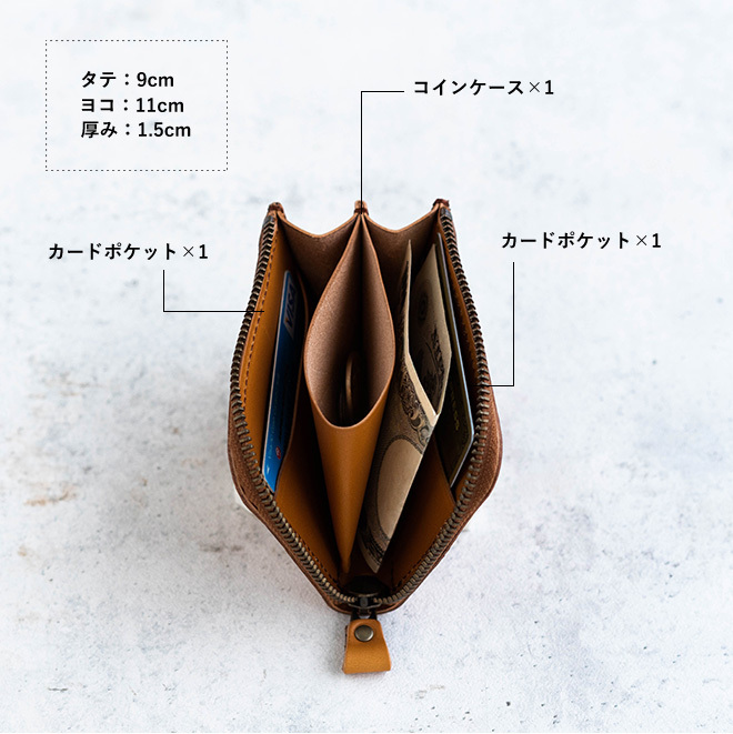 magnet マグネット L-Fastener Compact Wallet 財布 ラウンドファス
