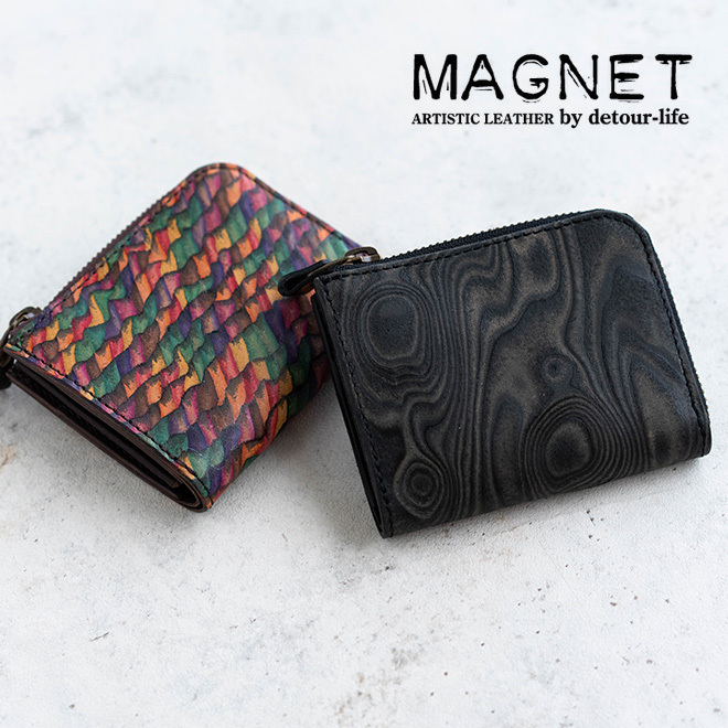 magnet マグネット L-Fastener Compact Wallet 財布 ラウンドファス