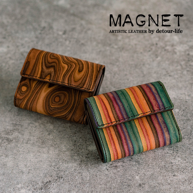 magnet マグネット 3Fold Compact Wallet コンパクトウォレット 3