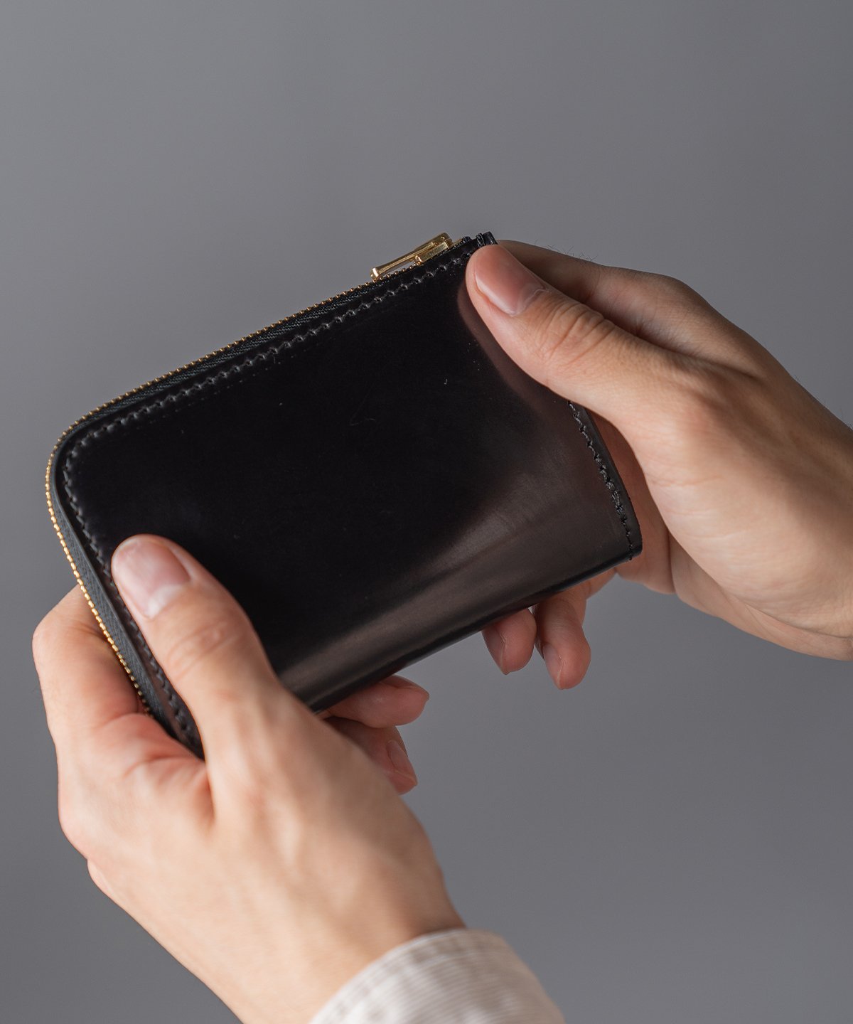 REACT リアクト SHELL CORDVAN L ZIP COMPACT WALLET 財布 メンズ
