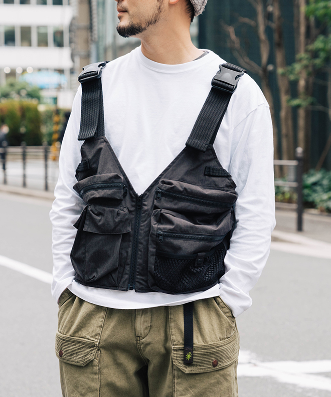 MOUNTAIN SMITH マウンテンスミス 難燃ユーティリティベスト ベスト 釣り キャンプ アウトドア リモートワーク リラックスウェア  シンプル ブラック 黒 新作 :st-ms0-000-212021:Nakota 通販 