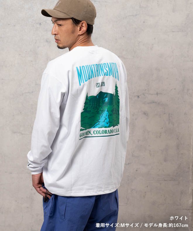 MOUNTAIN SMITH マウンテンスミス GRAPHIC L/S TEE グラフィックT