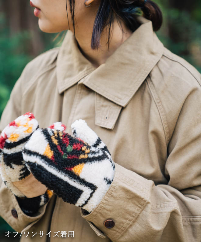 PENDLETON ペンドルトン BOA MITTENS 手袋 ハーディング ジャガード