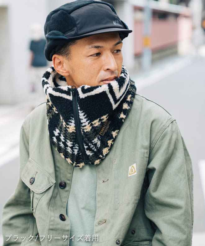 PENDLETON ペンドルトン BOA NECK WARMER ネックウォーマー ボア メンズ レディース お洒落 キャンプ お洒落 可愛い 冬  プレゼント 30代 40代 50代 60代