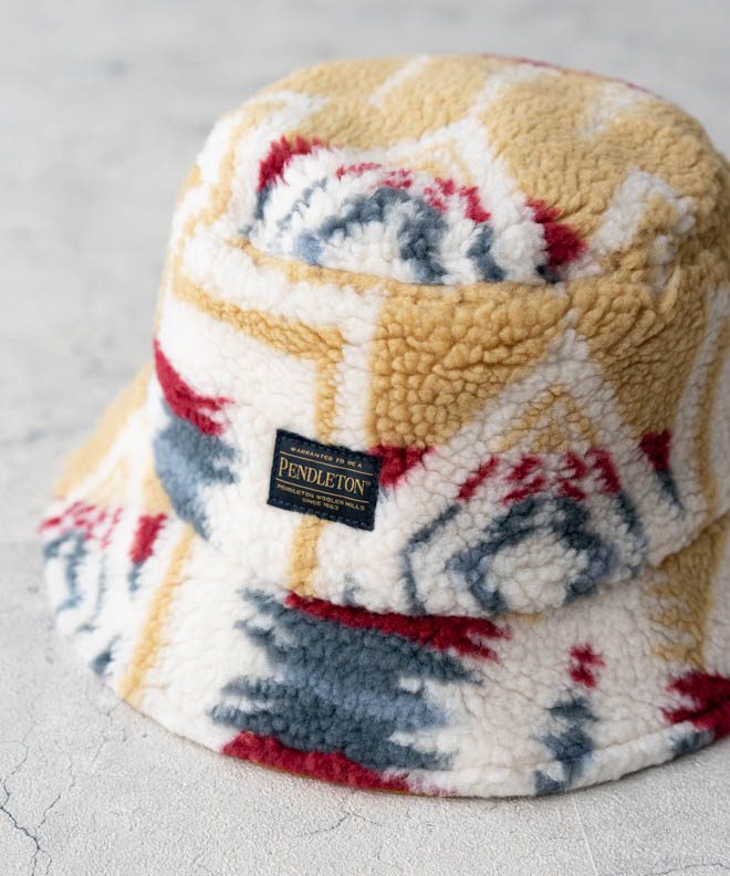 PENDLETON ペンドルトン BOA BUCKET HAT ボア ハット メンズ