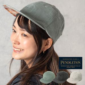 PENDLETON CORDUROY CAP コーデュロイ キャップ 帽子 冬 秋 キャンプ レディ...