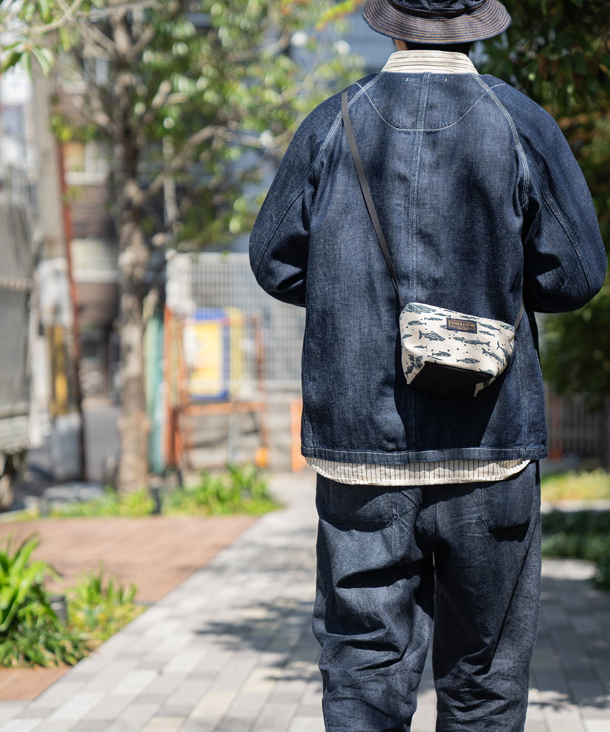 PENDLETON（ペンドルトン） Salmon CANVAS SHOULDER ショルダーバッグ