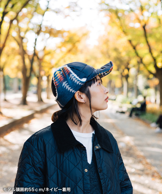 PENDLETON×TAIONペンドルトン タイオン REVERSIBLE WARM CAP フライト