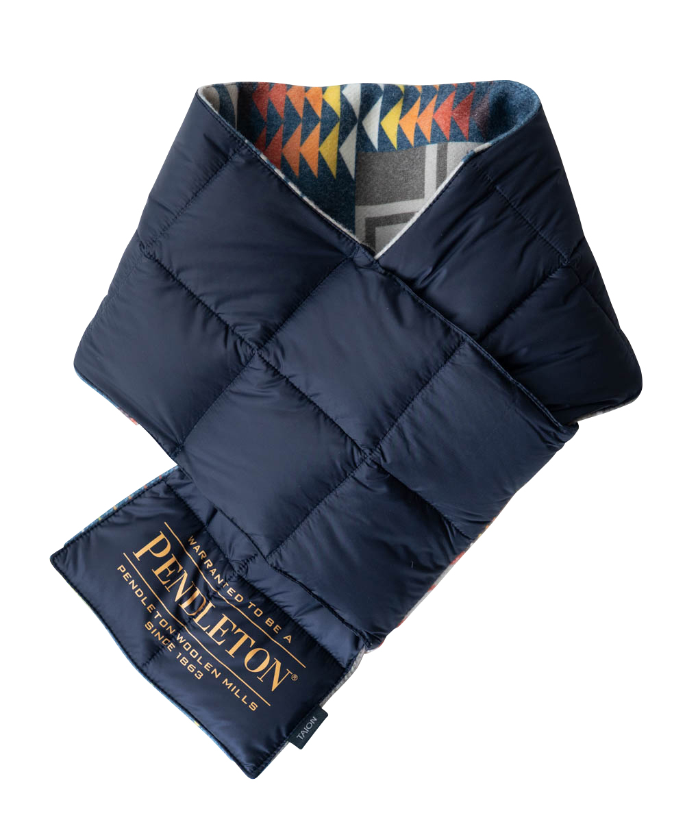 PENDLETON×TAION ペンドルトン タイオン REVERSIBLE DOWN MUFFLER