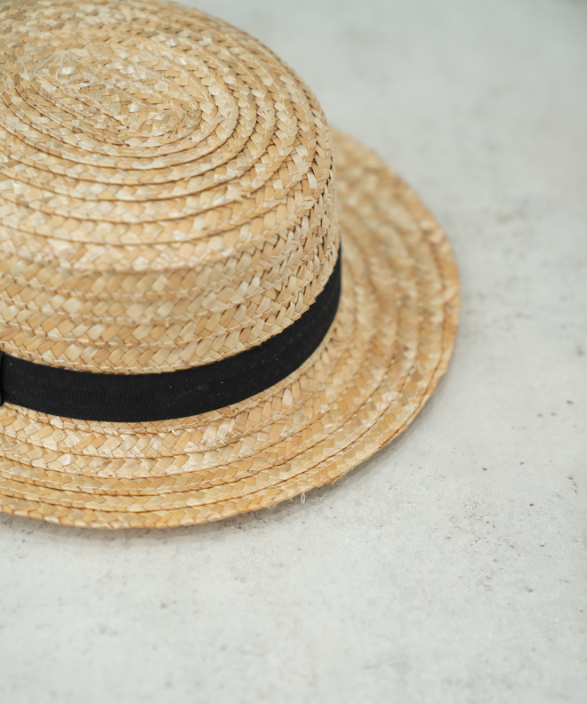 カンカン帽子 ストローハット 麦わら帽子 耐久性 軽い 強い シンプル アウトドア