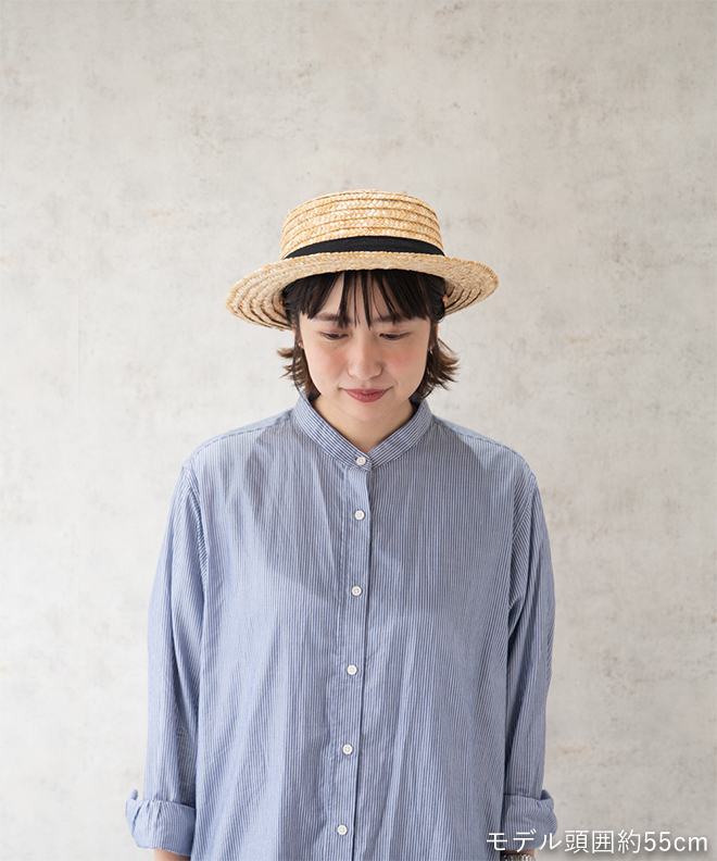 カンカン帽子 ストローハット 麦わら帽子 耐久性 軽い 強い シンプル アウトドア