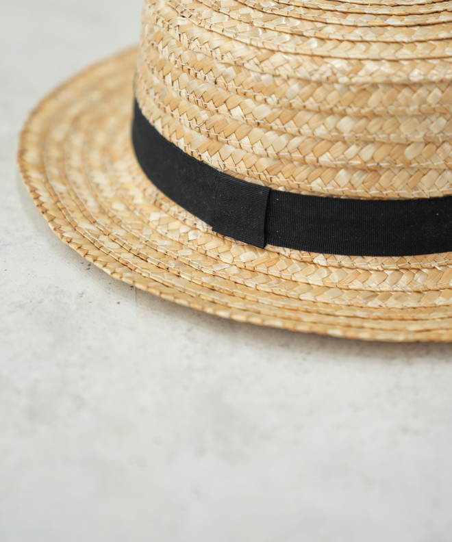 カンカン帽子 ストローハット 麦わら帽子 耐久性 軽い 強い シンプル アウトドア