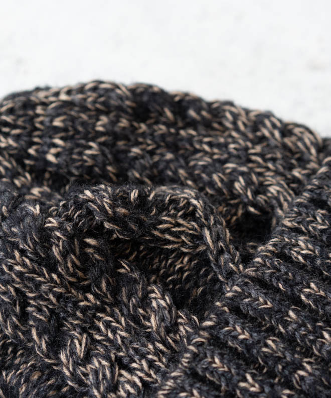 LOGOS ロゴス ミックスケーブルワッチ ニット帽 柔らかい 無地 メンズ レディース 防寒 秋 冬 おしゃれ 可愛い アウトドア キャンプ