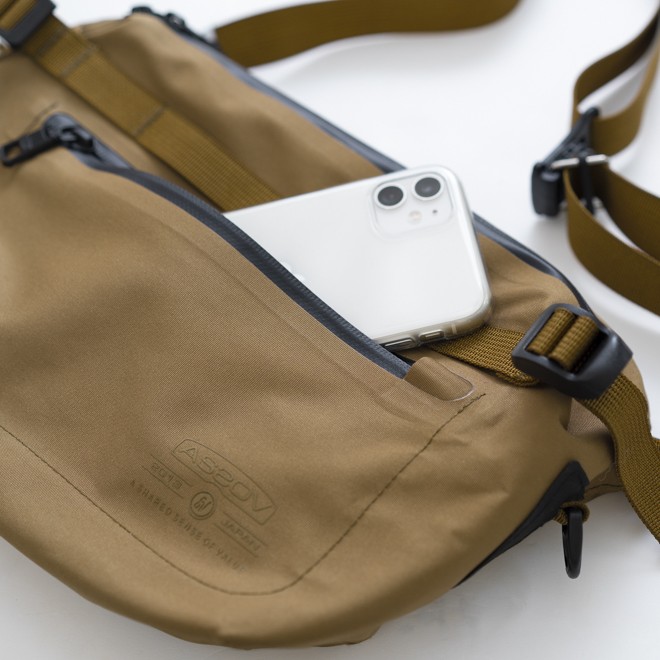 AS2OV アッソブ WATER PROOF CORDURA 305D SACOCHE サコッシュ 防水