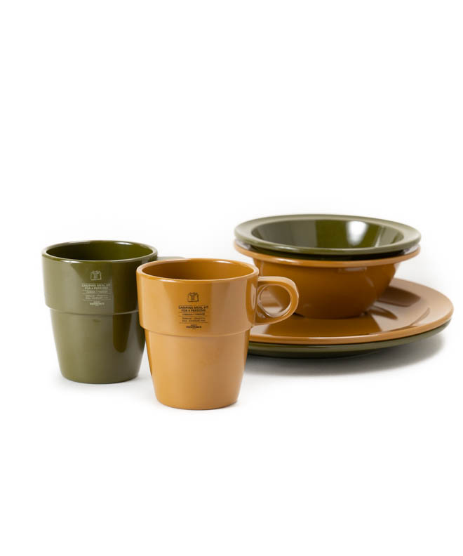 AS2OV（アッソブ） FOOD FORCE CAMPING MEAL PLATES メラミンプレート
