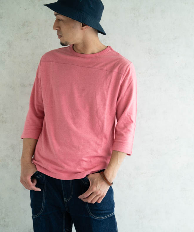 GOHEMP Tシャツ カットソー 7分丈 メンズ 春 夏