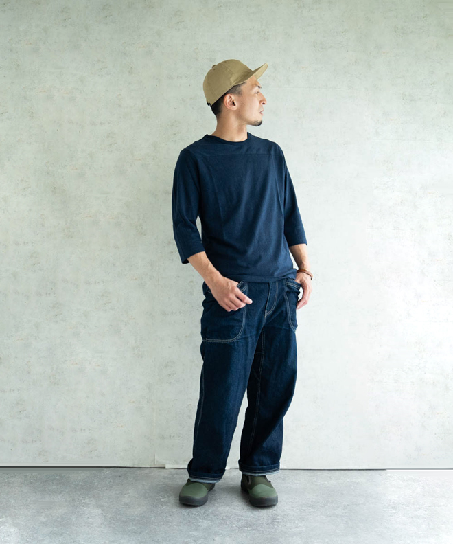 GOHEMP Tシャツ カットソー 7分丈 メンズ 春 夏