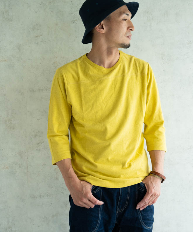 GOHEMP Tシャツ カットソー 7分丈 メンズ 春 夏