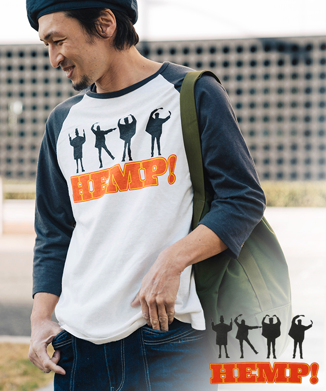 GOHEMP ゴーヘンプ HEMP! BASEBALL TEE ベースボールTシャツ ラグランスリーブ 七分袖 メンズ レディース オマージュ 春 夏  秋 冬 vlq7iP8FL8, ファッション - www.velver.hu