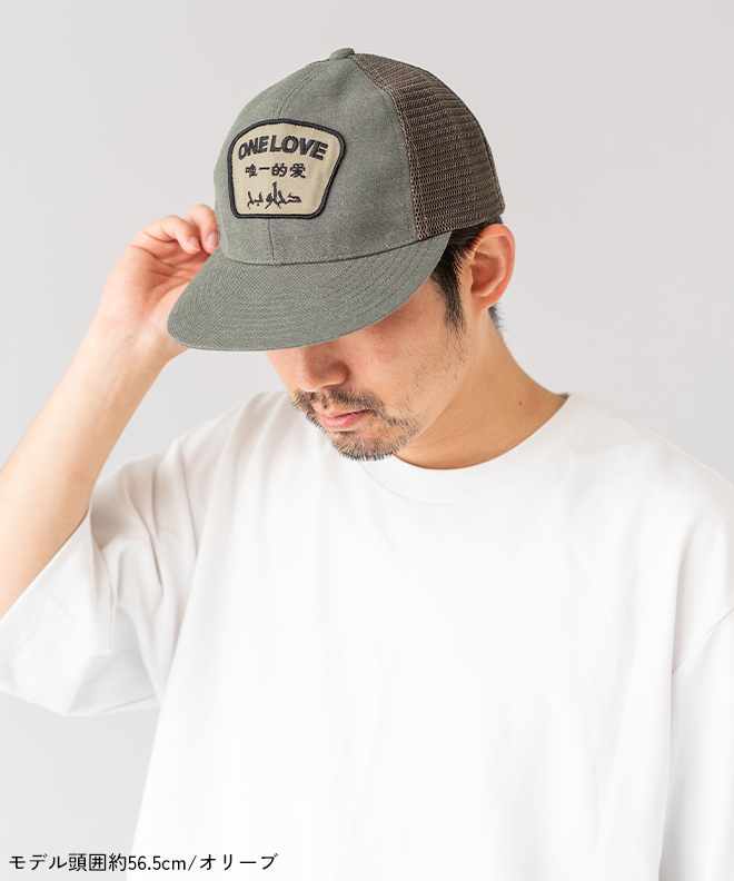 GOHEMP（ゴーヘンプ） ONE LOVE MESH CAP 帽子 キャップ メッシュ