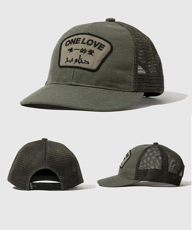 yosea メッシュキャップ sea of love GOHEMP（ゴーヘンプ） ONE LOVE MESH CAP 帽子 キャップ メッシュ