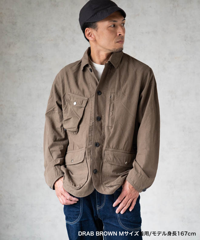 GOHEMP ゴーヘンプ HEMP UTILITY JACKET ヘンプユーティリティー