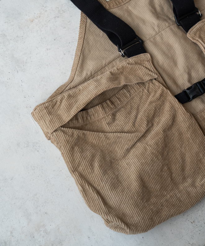 GOHEMP ゴーヘンプ TRAVEL CARGO VEST ベスト メンズ レディース キャンプ 大容量