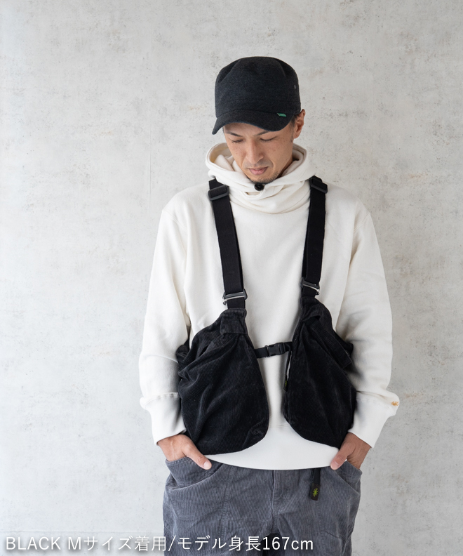 GOHEMP ゴーヘンプTRAVEL CARGO VEST ベスト キャンパーベスト