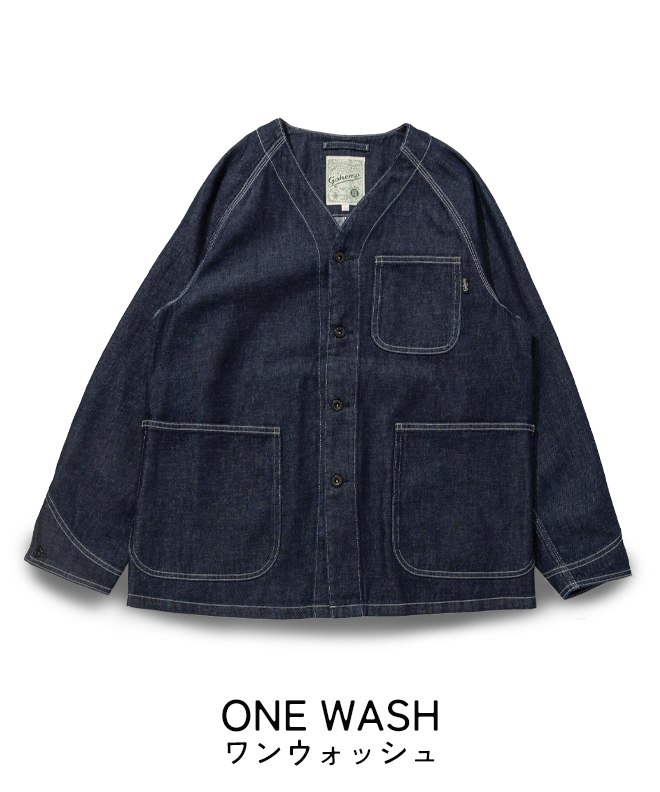 GOHEMP ゴーヘンプ NOVA BOTANICA JACKET / H/C TWILL 起毛