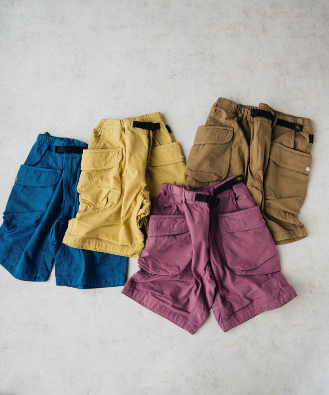 GOHEMP ゴーヘンプ HEMP UTILITY SHORTS ヘンプ ユーティリティ