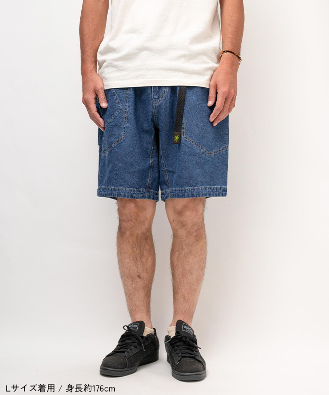 GOHEMP（ゴーヘンプ） 【爆買】GOHEMP TRAVELER EASY SHORTS デニム