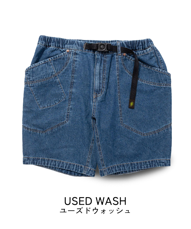 GOHEMP（ゴーヘンプ） TRAVELER EASY SHORTS デニムパンツ ハーフ