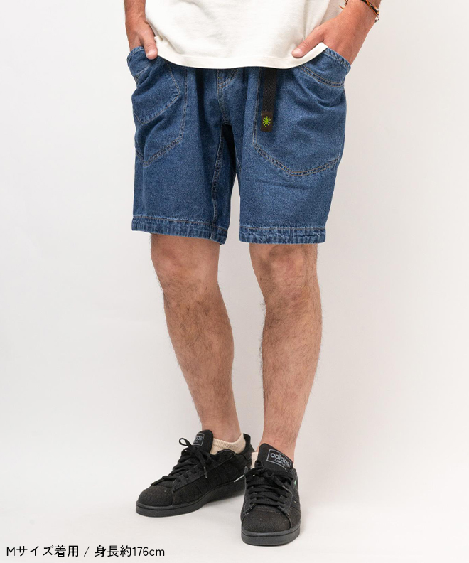 GOHEMP（ゴーヘンプ） TRAVELER EASY SHORTS デニムパンツ ハーフ