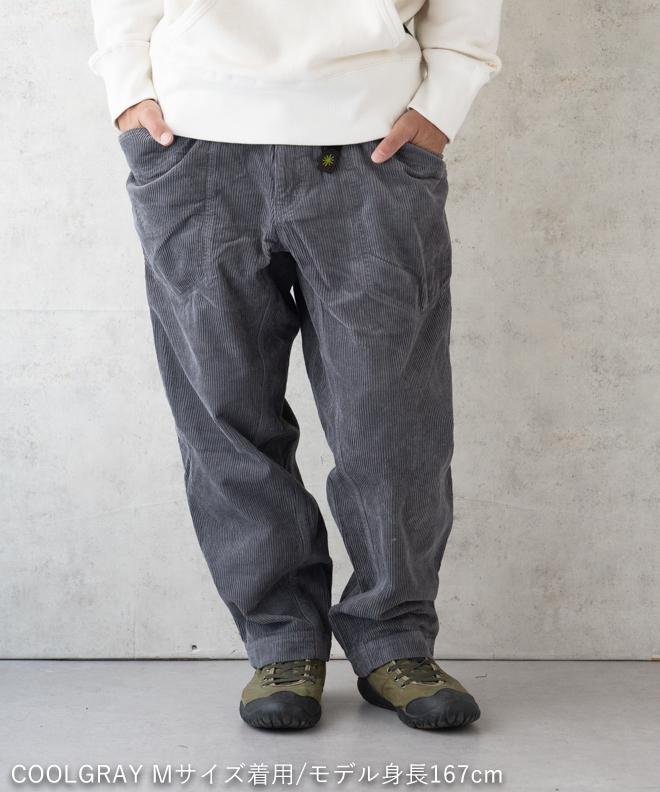 GOHEMP ゴーヘンプ TRAVELER EASY PANTS コーデュロイパンツ テーパードパンツ ヘンプ 麻 メンズ レディース ズボン  プレゼント 30代 40代 50代 60代