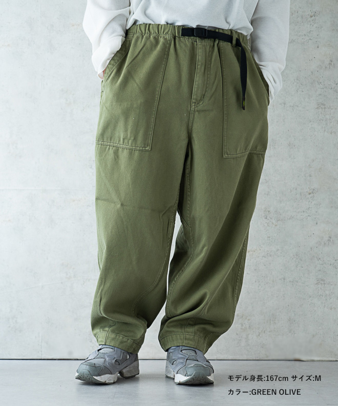 GOHEMP ゴーヘンプ TRAVEL BALLOON PANTS メンズ レディース