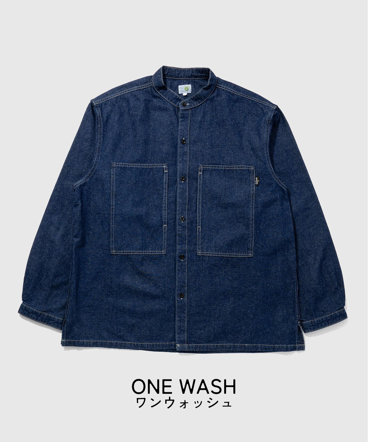 GOHEMP（ゴーヘンプ） WORK'N NO COLLAR SHIRTS メンズ レディース