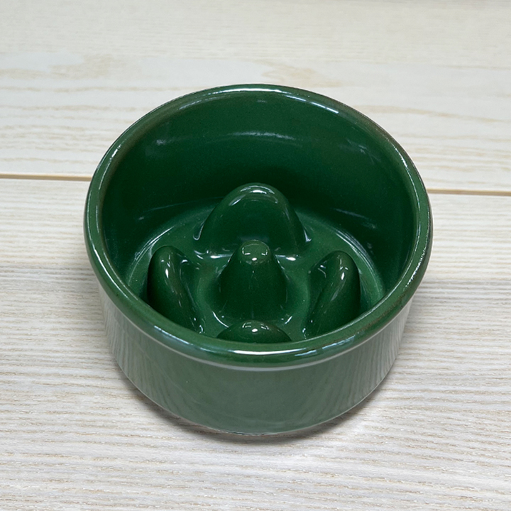 早食い防止 フードボウル 犬 猫 陶器 おしゃれ 日本製 食器 ペット 名入れ 名前&数字 Bamboo カラーフードボウル 全10色 スタンド付きセットもあり 超最速