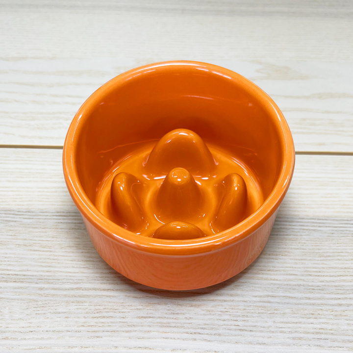 早食い防止 フードボウル 犬 猫 陶器 おしゃれ 日本製 食器 ペット 犬用 猫用 Bamboo カラー フードボウル 全10色 スタンド付きセットもあり 超最速