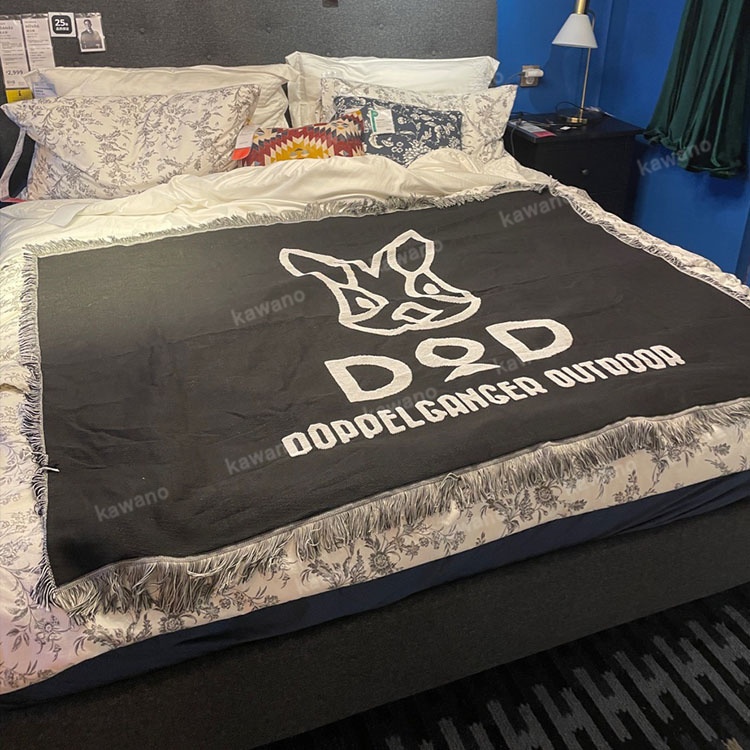 DOD ディーオーディー ブランケット 毛布 営業 camping blanket ブラック ファッション キャンプ DOPPELGANGER  OUTDOOR 送料無料 旅行