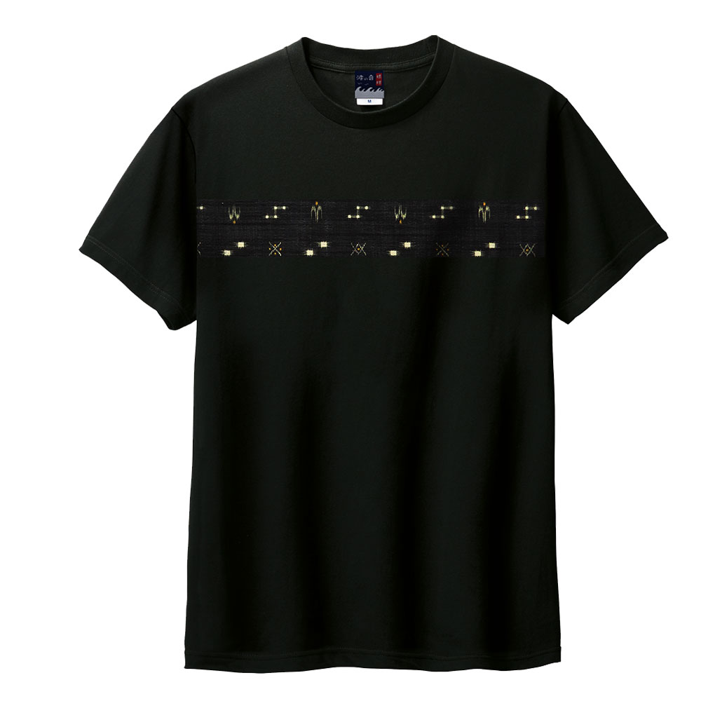 定番商品】波の音〜琉球〜 切替え 切り替え 半袖 Tシャツ クルー