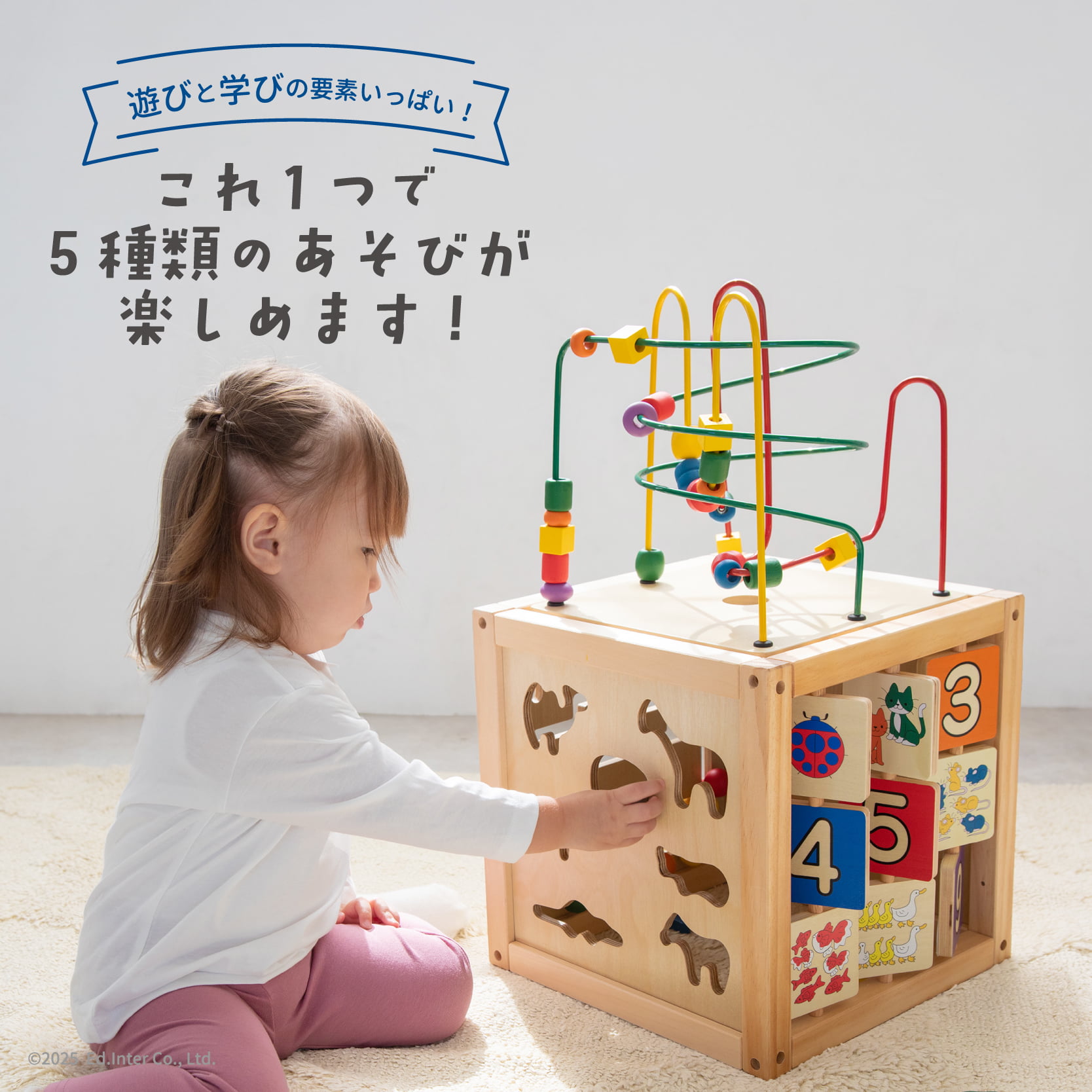 エド・インター（Ed・Inter） お片付袋付 おもちゃ 知育玩具 1歳 2歳