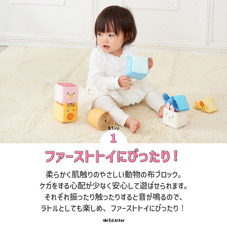 エド・インター おもちゃ 0歳 1歳 積み木 知育玩具 プレゼント