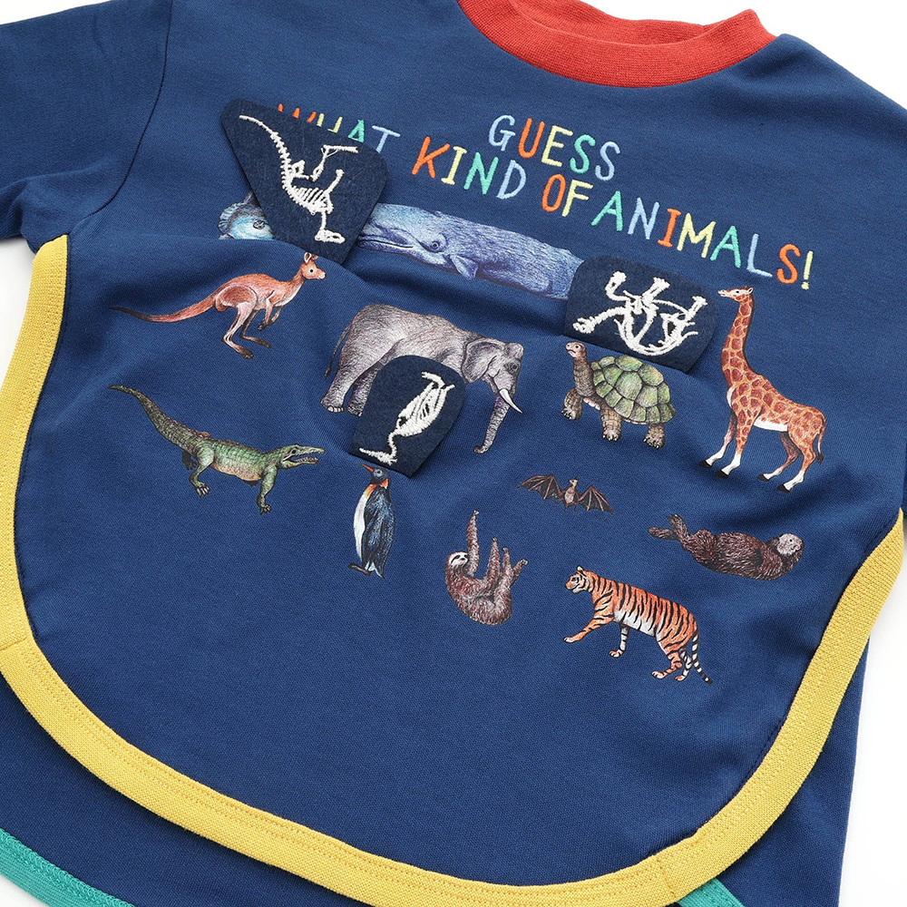 BIT'Z（ビッツ） 子供服 Tシャツ 長袖 動物 キッズ 男の子 女の子 ロン