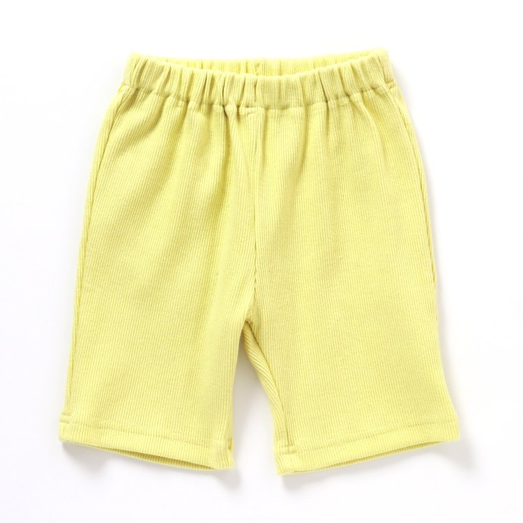 キッズ ボトム パンツ DAISUKI リブ 5分丈 子供服 ベビー ハーフパンツ 小学校 幼稚園 保育園 園児が着る服 通園 通学 ポケット 男の子 女の子 春 夏 J222903 | BREEZE | 06