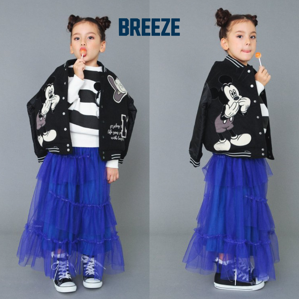 BREEZE ディズニー スタジャン アウター キッズ 男の子 子供