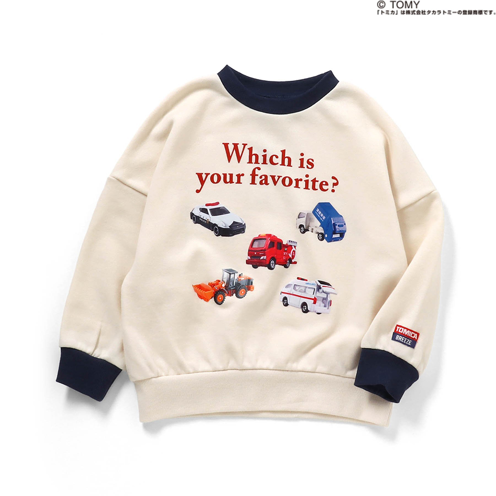 トミカ 服 トレーナー キッズ ブリーズ 子供服 男の子 女の子 クリスマス 秋 冬 グッズ breeze ジュニア 子供 130cm 120 110 100 スウェット 子ども 爆買 | BREEZE | 03